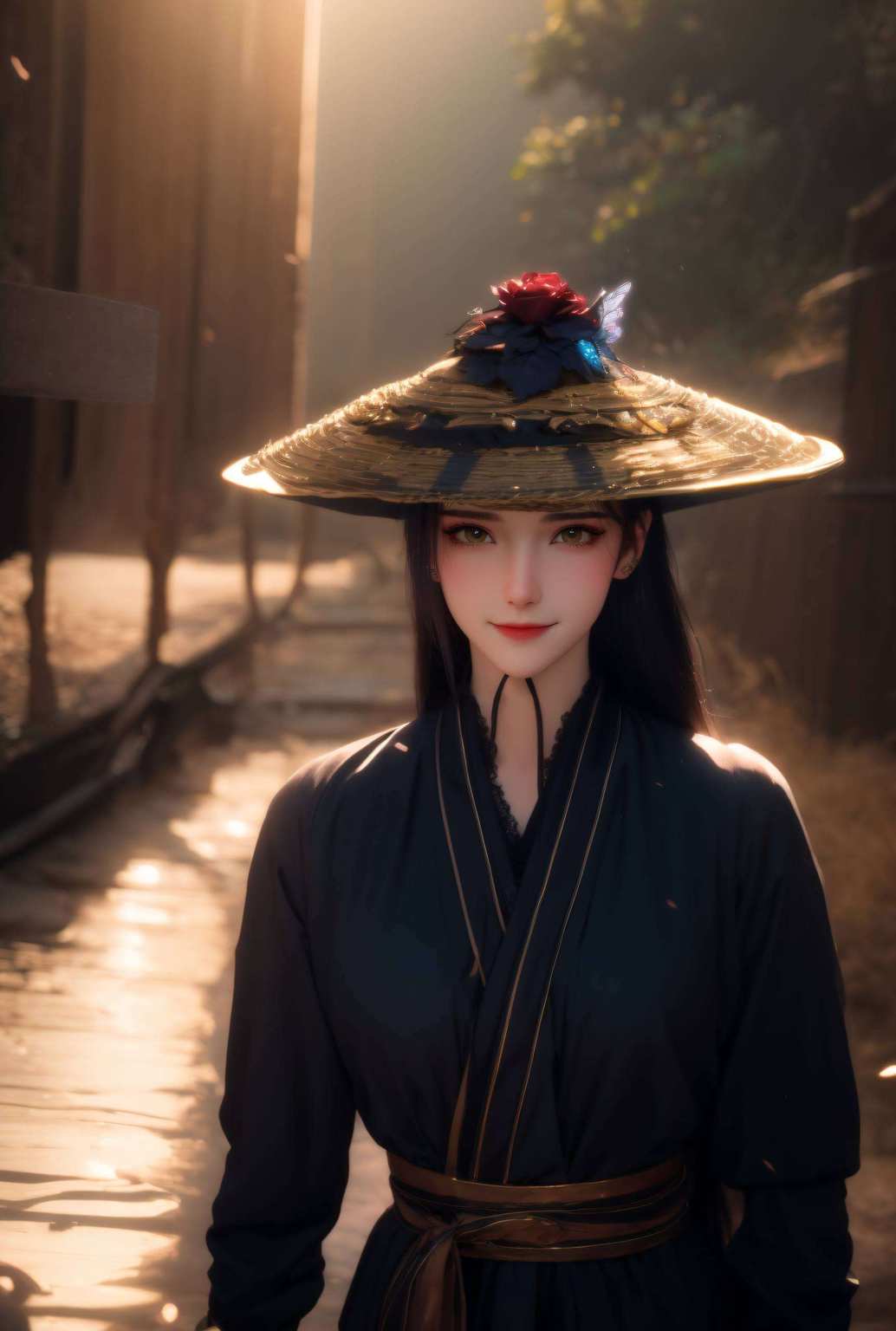 在繁华的二次元世界里她的倩影如梦似幻