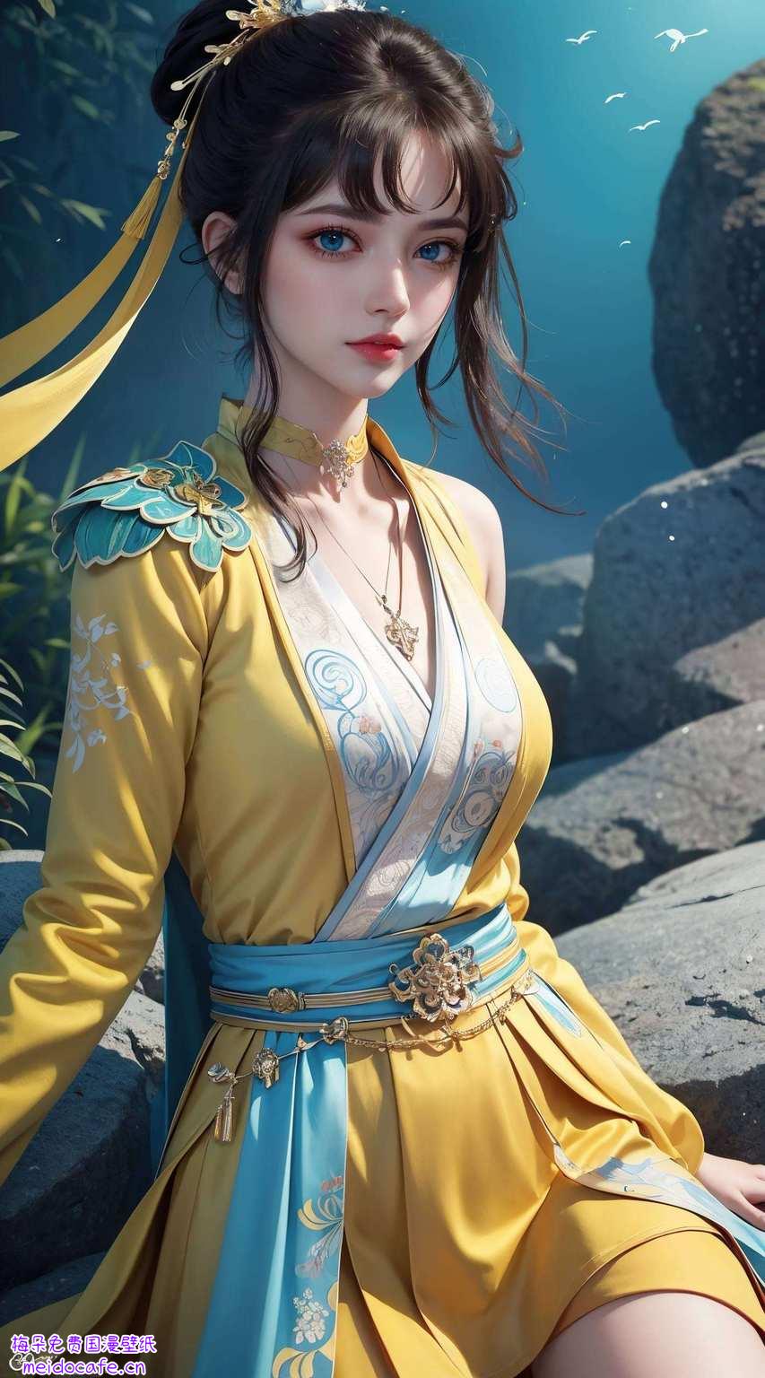 穿上护士服后的模样既能在战场上挥剑如舞