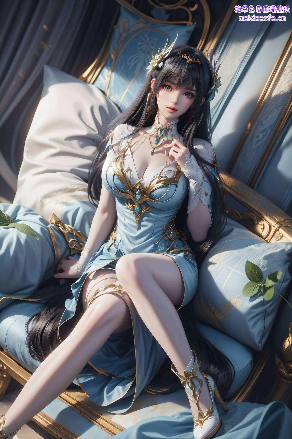 神印王座上也宛若仙子