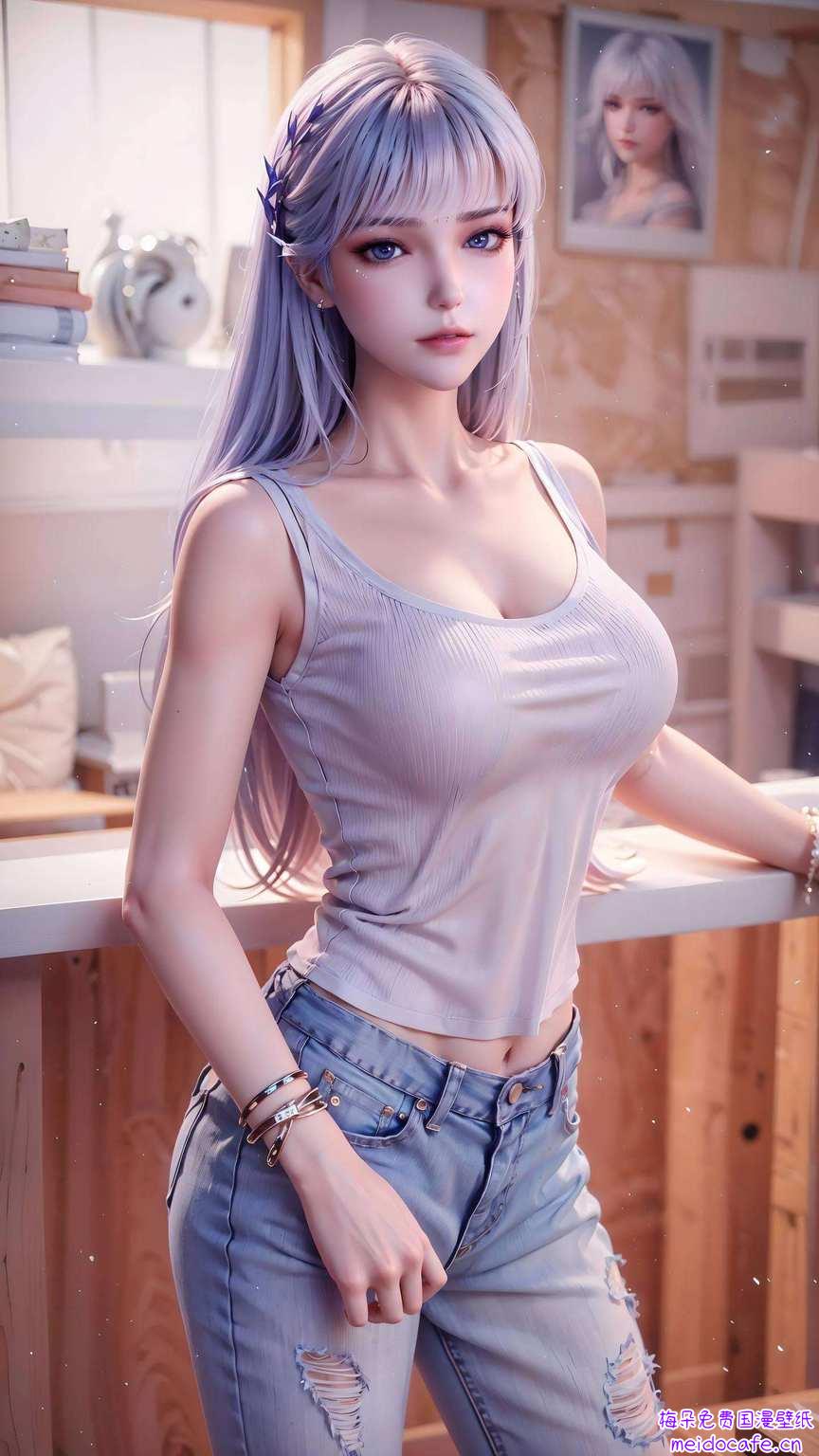 动漫美女翩若惊鸿