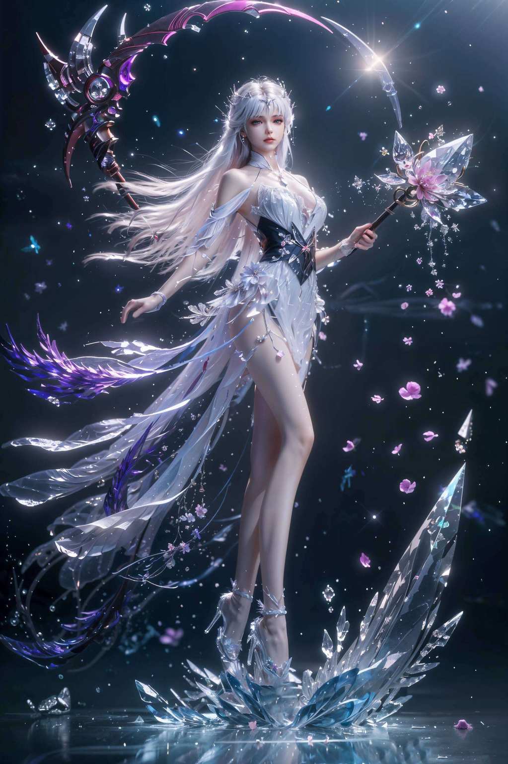 圣采儿那双灵动的大眼睛嘿