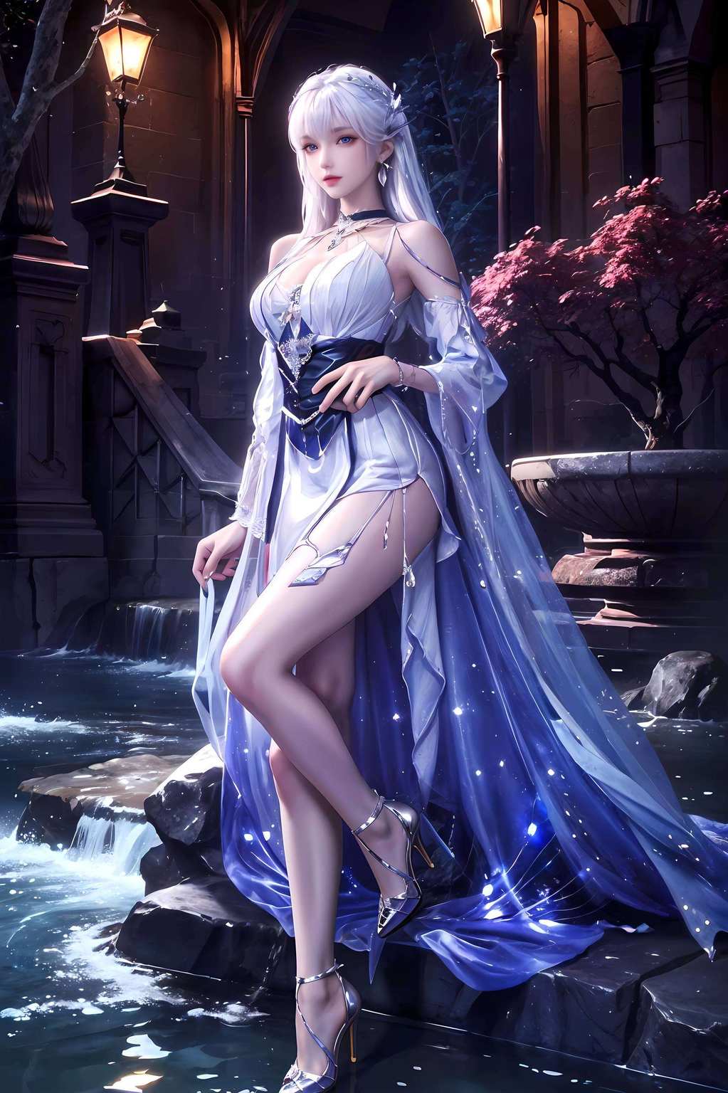 朋友们！今天给大家带来一款炫酷的AI壁纸——免费壁纸秀平板墙纸！这次我们聚焦国漫界的女神代表——圣采儿！你没听错绝对让你的平板瞬间变身萌萌哒！不仅如此