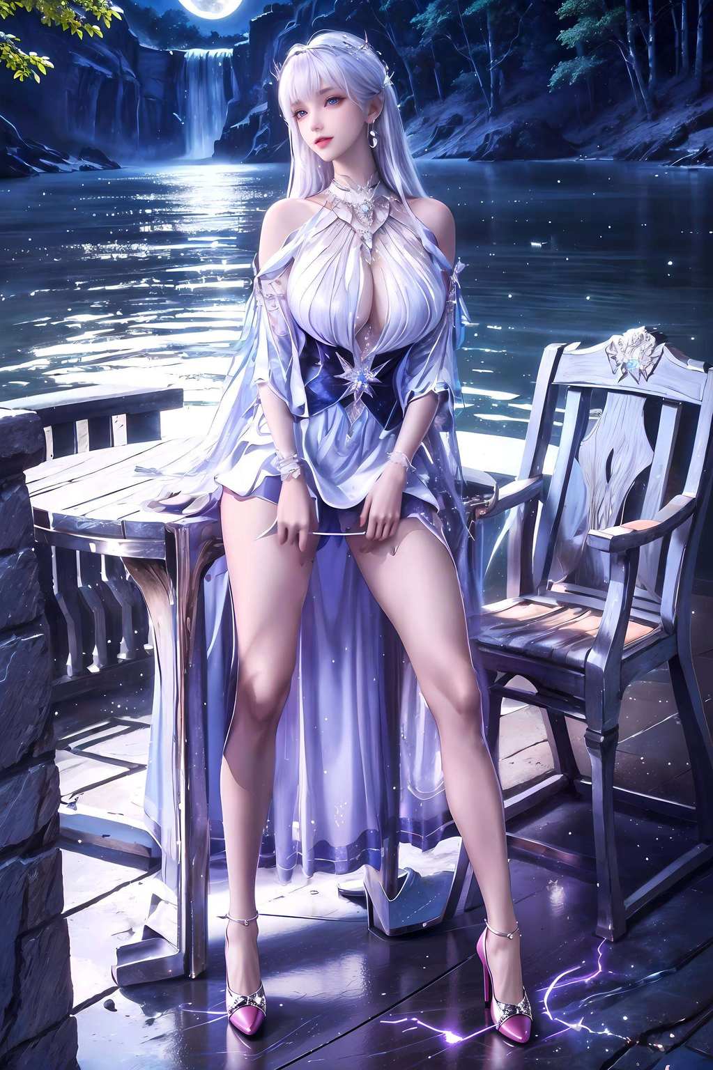 今天给大家带来一款超级养眼的圣采儿壁纸哦！这位国漫女神不仅美得让人舔屏快来体验一下吧！