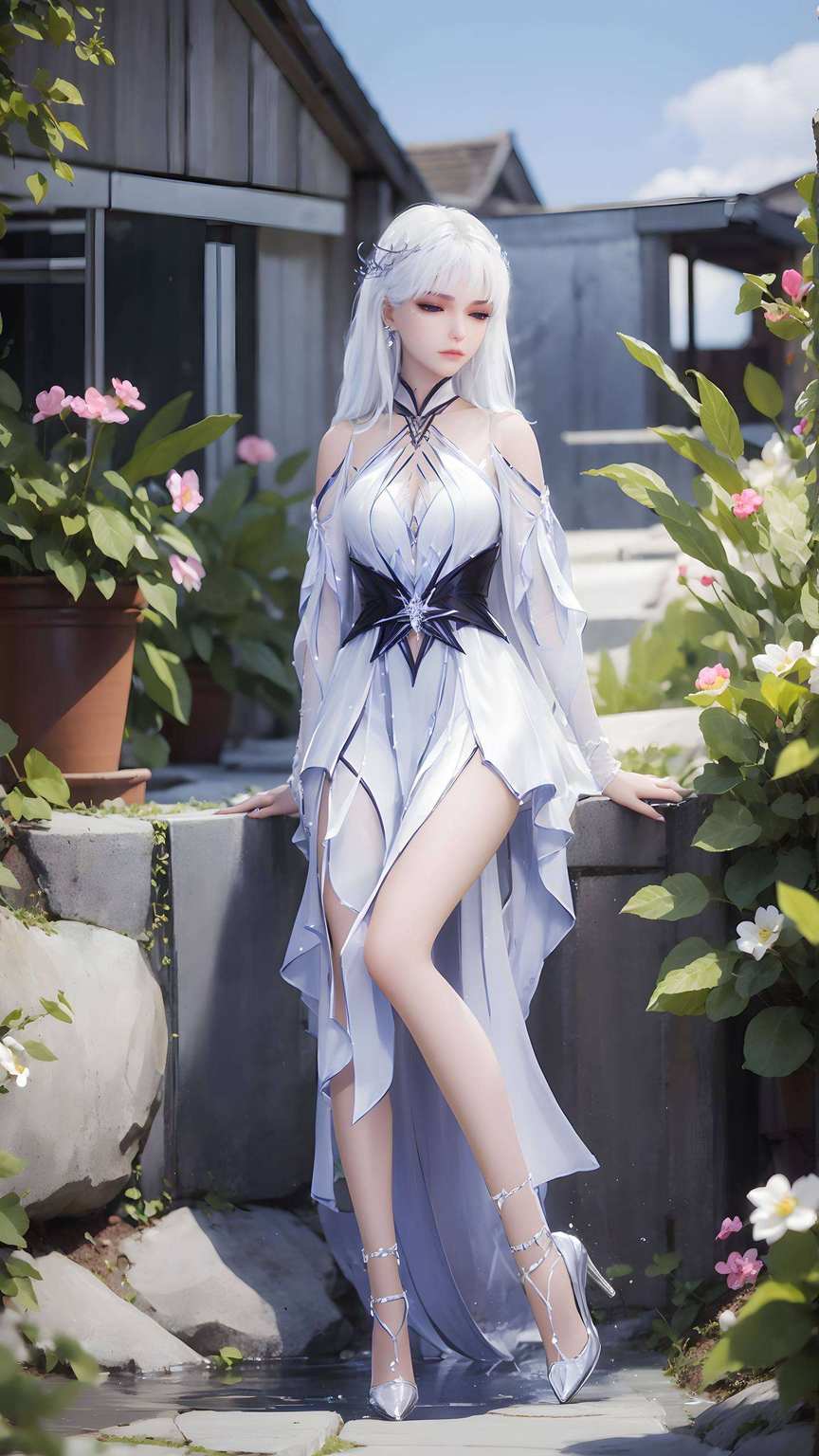 每当看到她那婉约的身姿圣采儿如同一抹清新脱俗的亮色