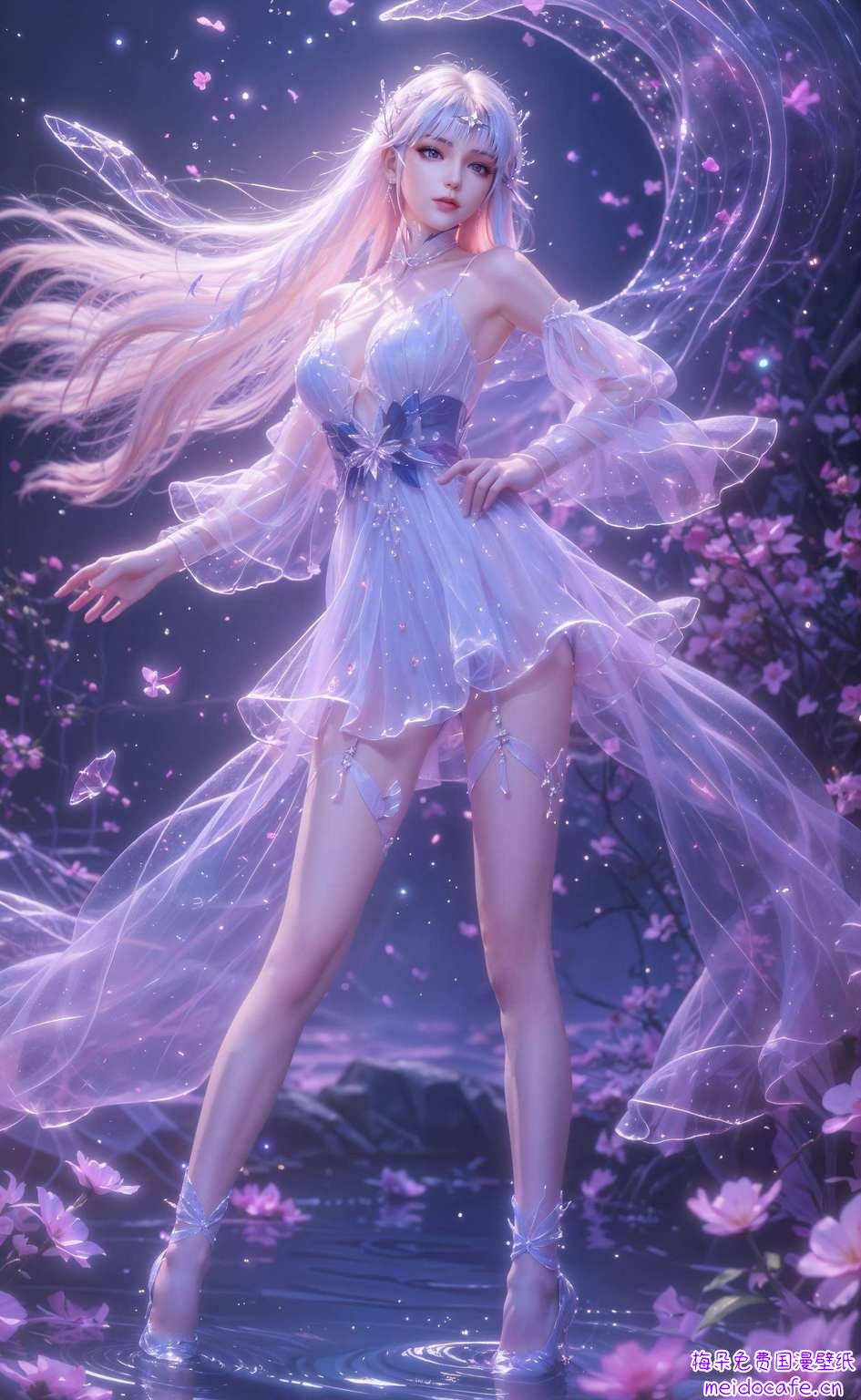 美眸如星圣采儿翩翩起舞