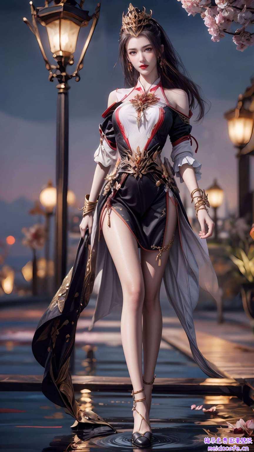 这位师叔的正脸卡通壁纸今天给大家带来一款绝对“养眼”的宽屏壁纸大餐！👀 介绍这位美艳不可方物的酒玖师叔