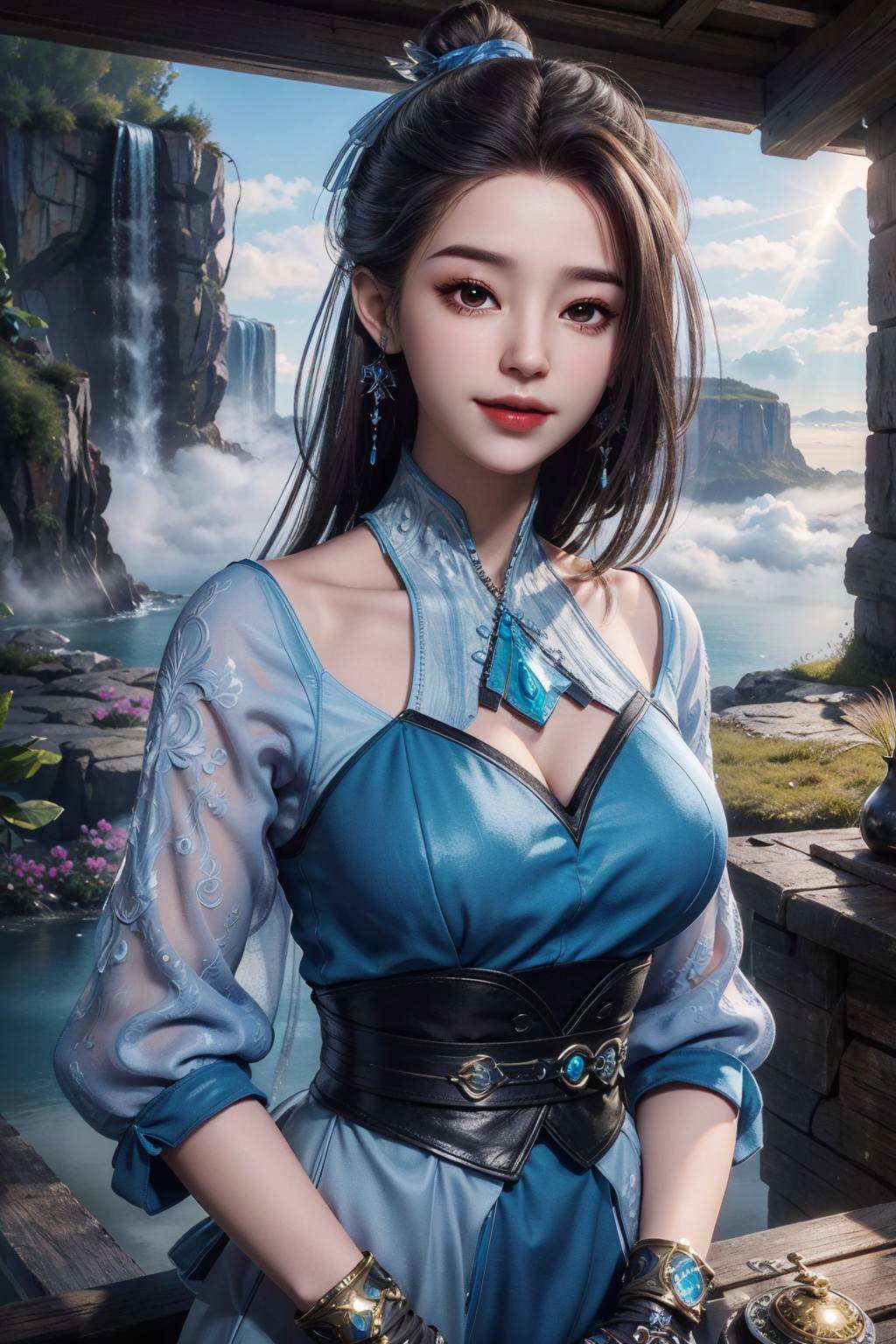 那位翩翩起舞于草丛间的国漫女神也是我们眼中的视觉盛宴