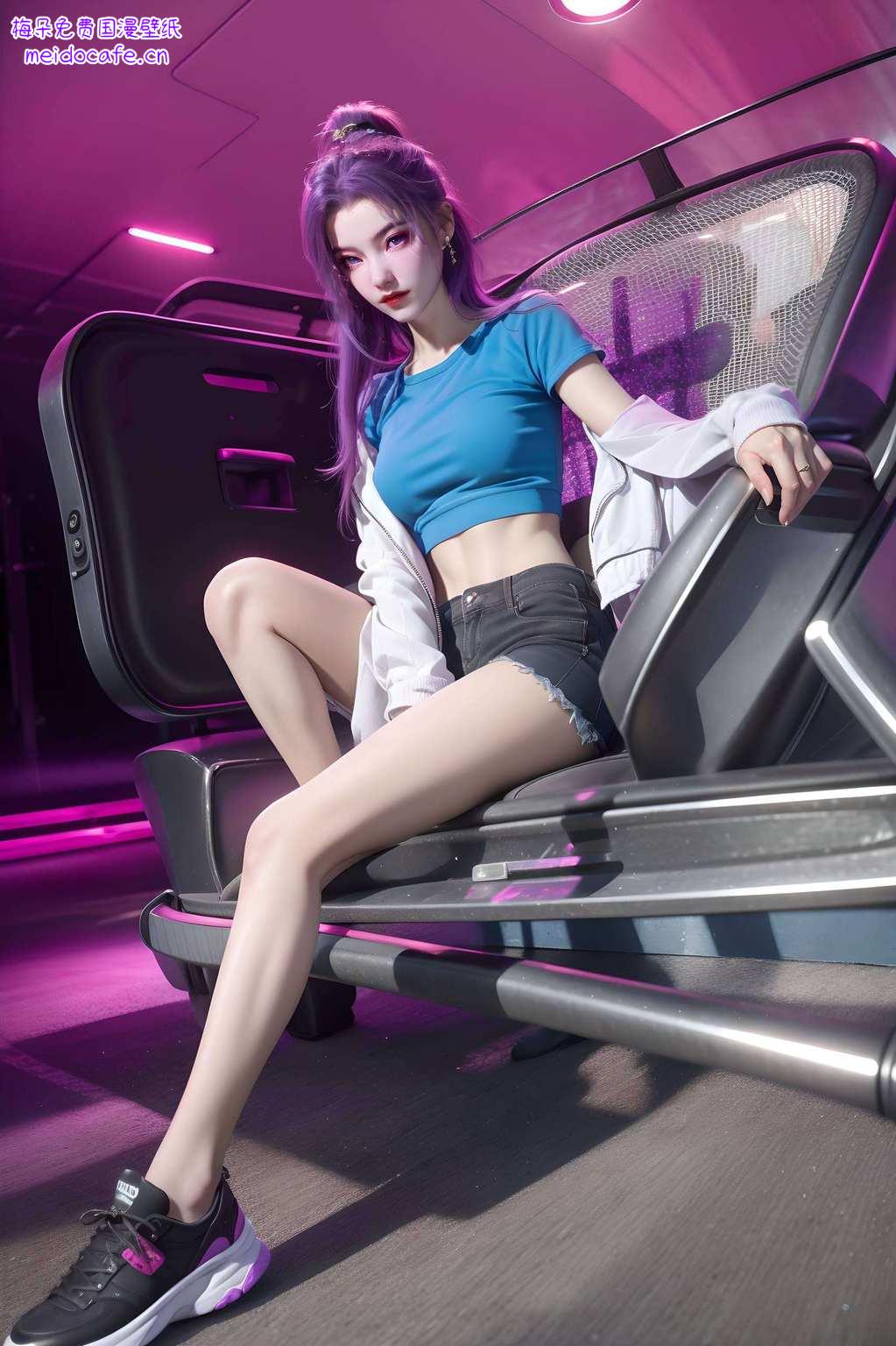 动漫美女映照千娇百媚