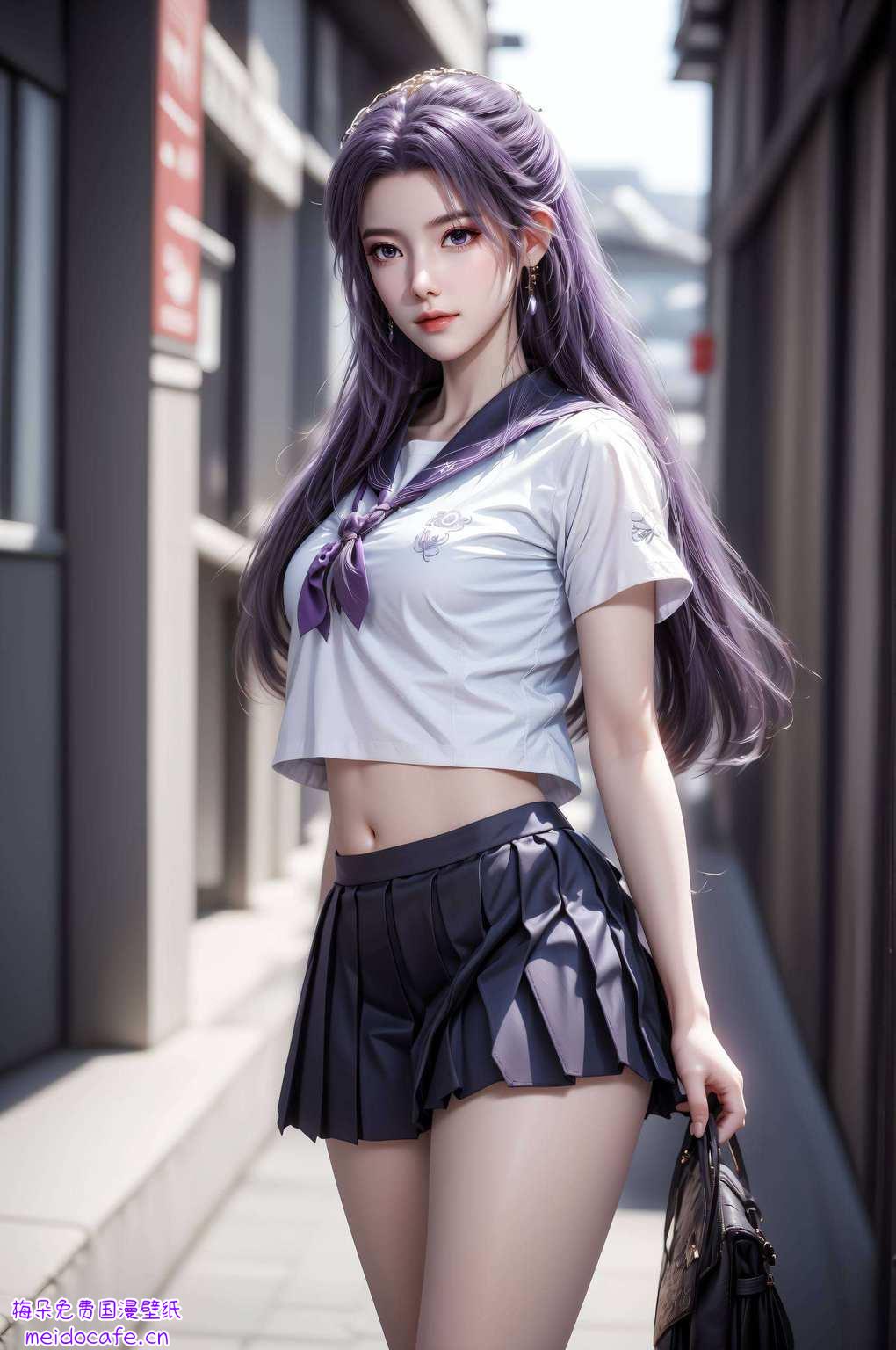 在这云霄之上挡都挡不住！而那些国漫美女们