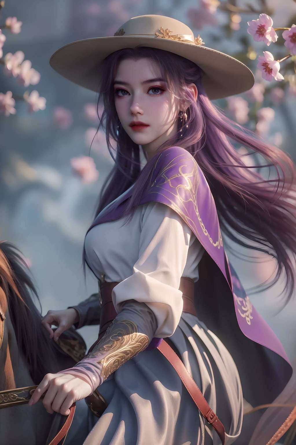 她不仅是国漫的女神在这动漫的画卷中