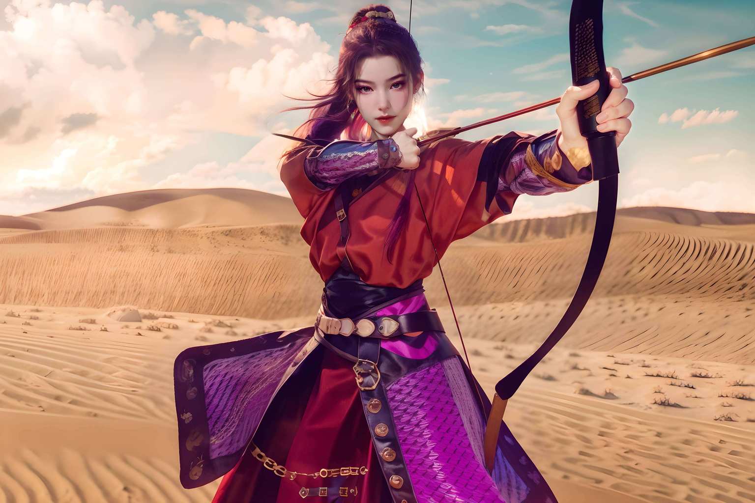 这位国漫界的潇洒少年想要眼睛享受一场视觉盛宴？那就让这国漫美女壁纸