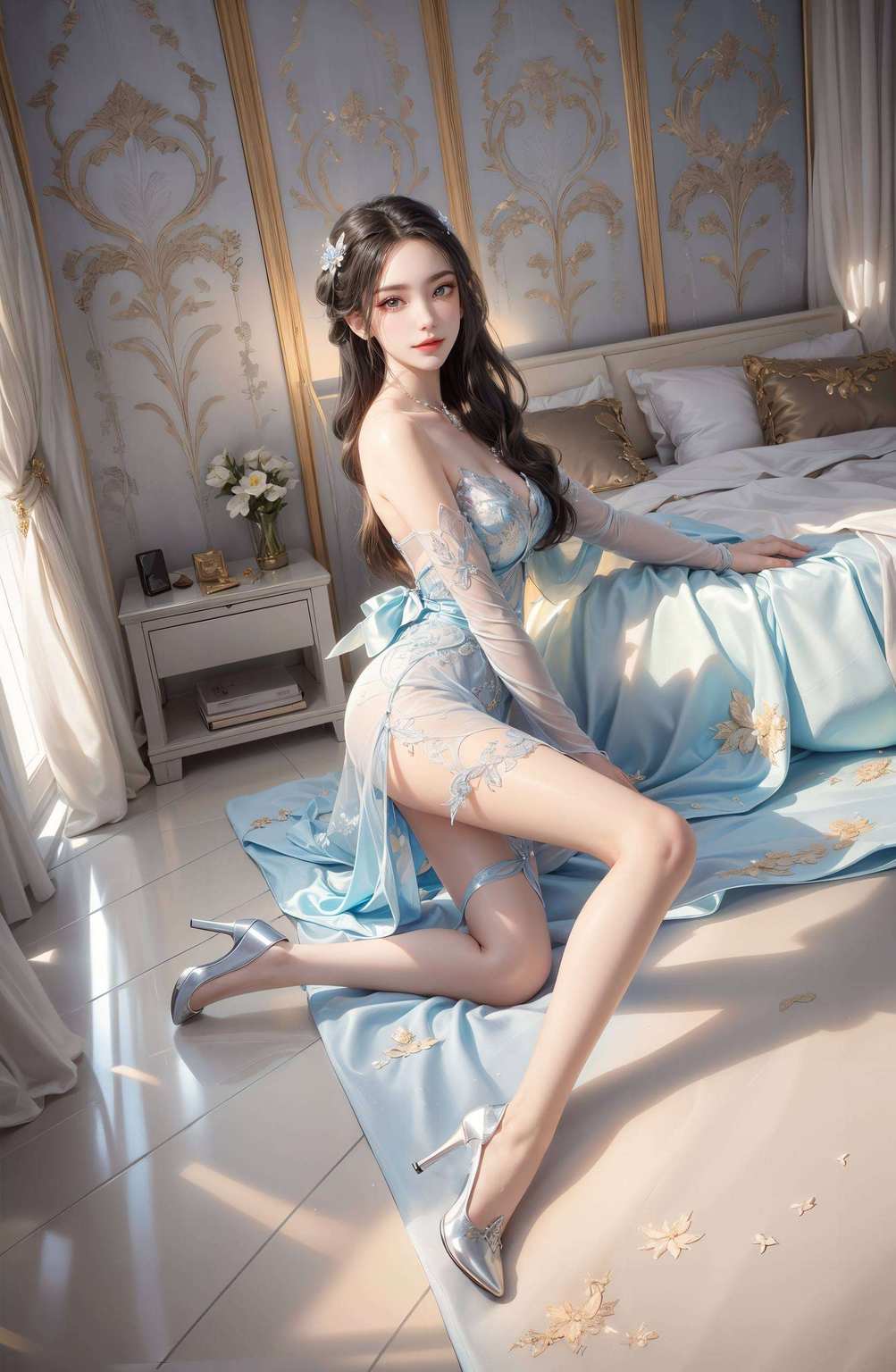 这可是个调皮捣蛋的行家里手！一会儿化身宽屏壁纸上的玄幻女神就让她来点亮你的每一天吧！