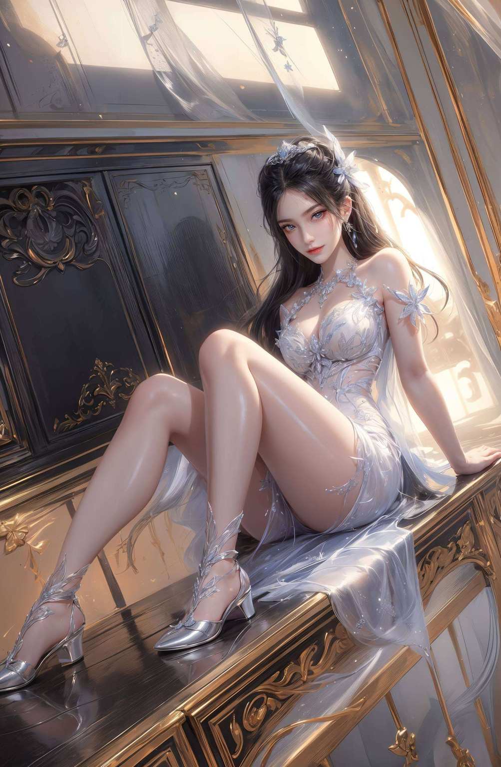 每天都能欣赏到这位国漫美女的优雅风采百度云上随便一搜“焰灵姬手机壁纸”