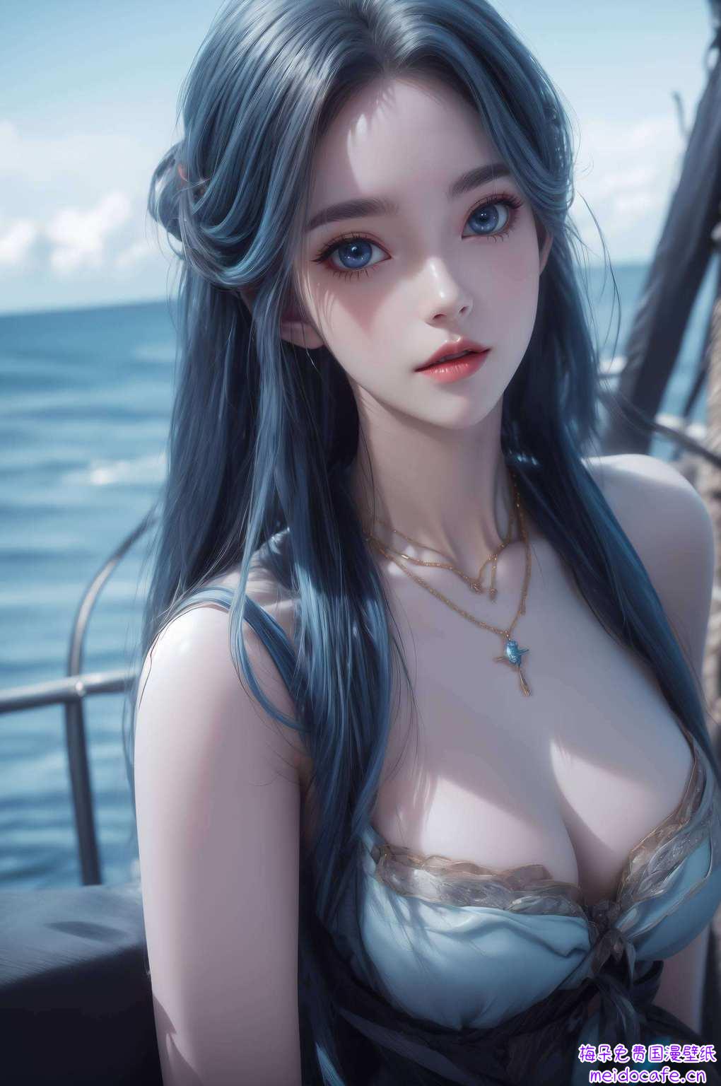 而在他身边国漫女神与动漫美女们争奇斗艳