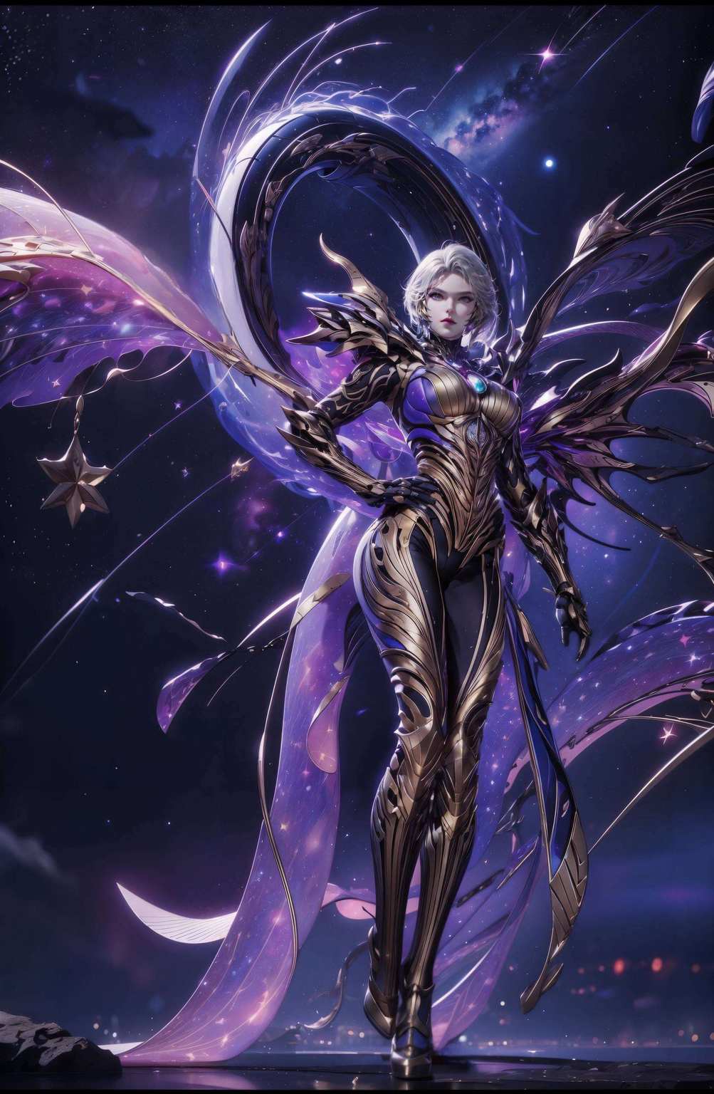 保证让你的电脑桌面从此美不胜收！她是国漫中的女神