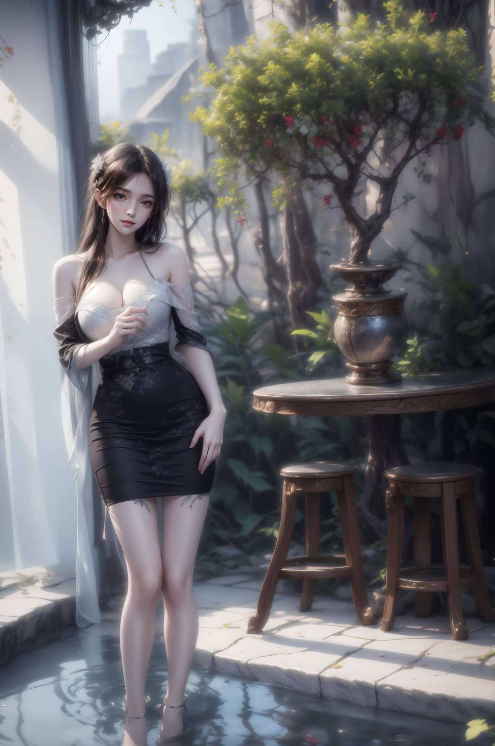 她的壁纸头像如梦似幻