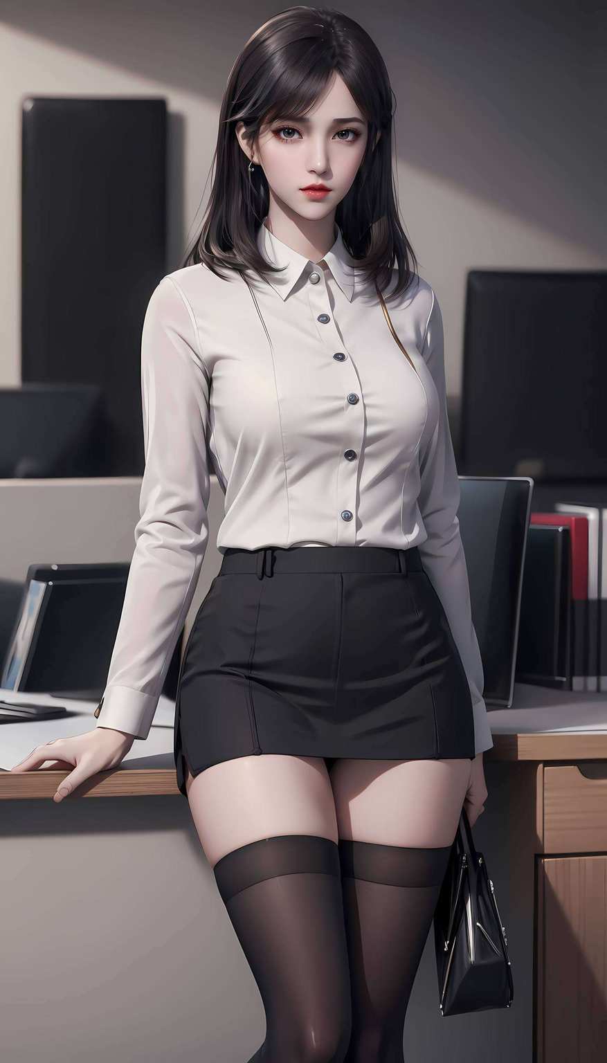 动漫女神的魅力在壁纸间流转仿佛让人感受到了国漫之美中的温柔与灵动