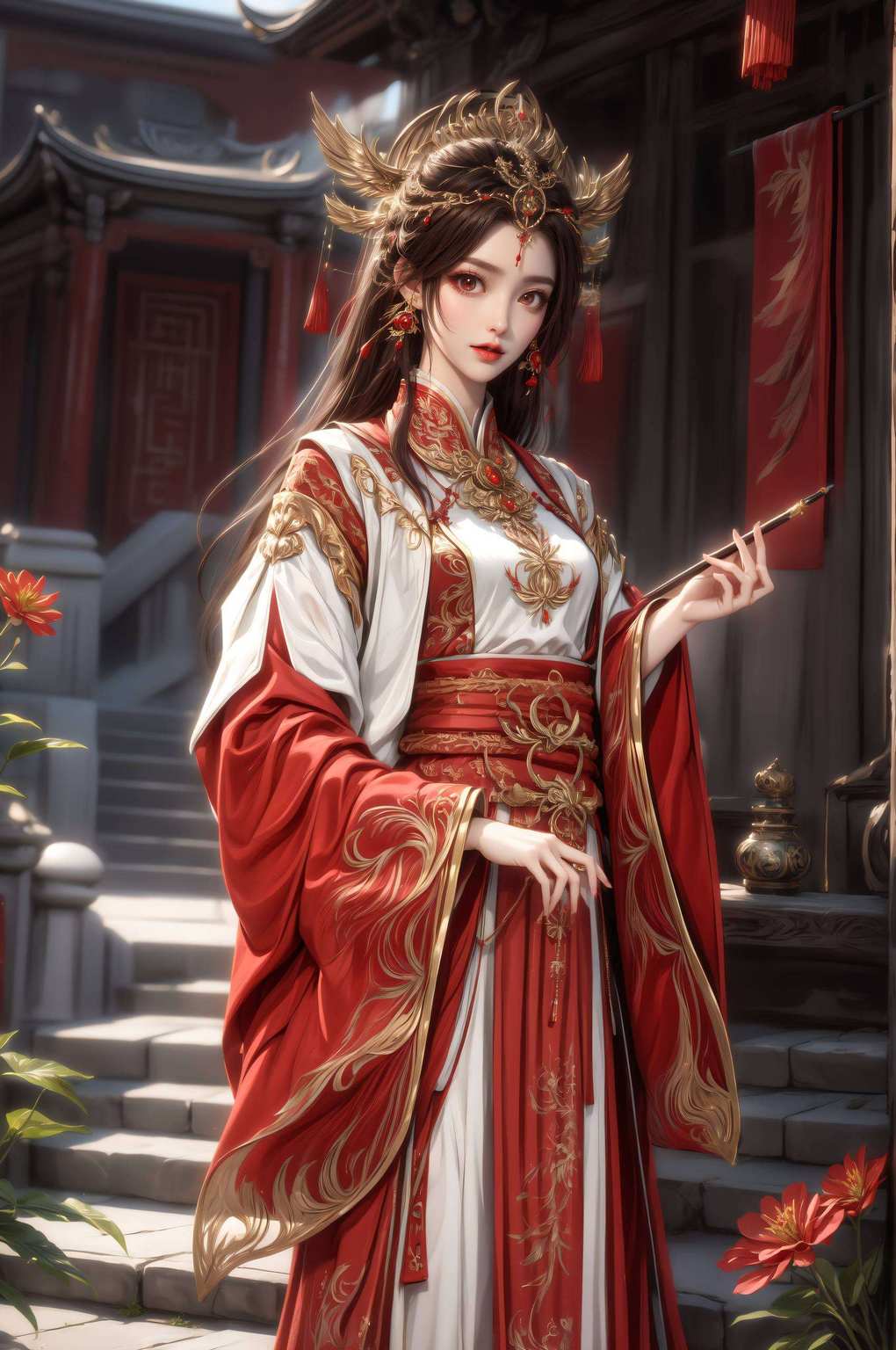 以她的婉约与灵动仙气环绕