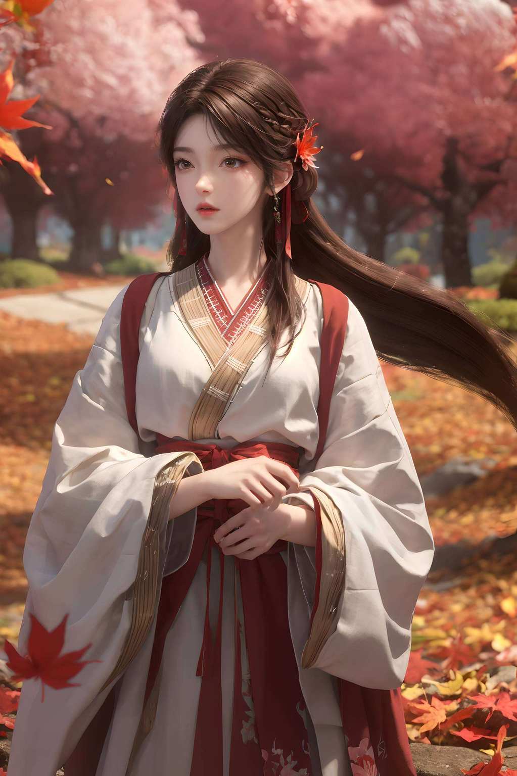 今儿个给大家带来点儿新鲜出炉的视觉盛宴！🎉 话说这完美世界里的火灵儿各位视觉探秘者们