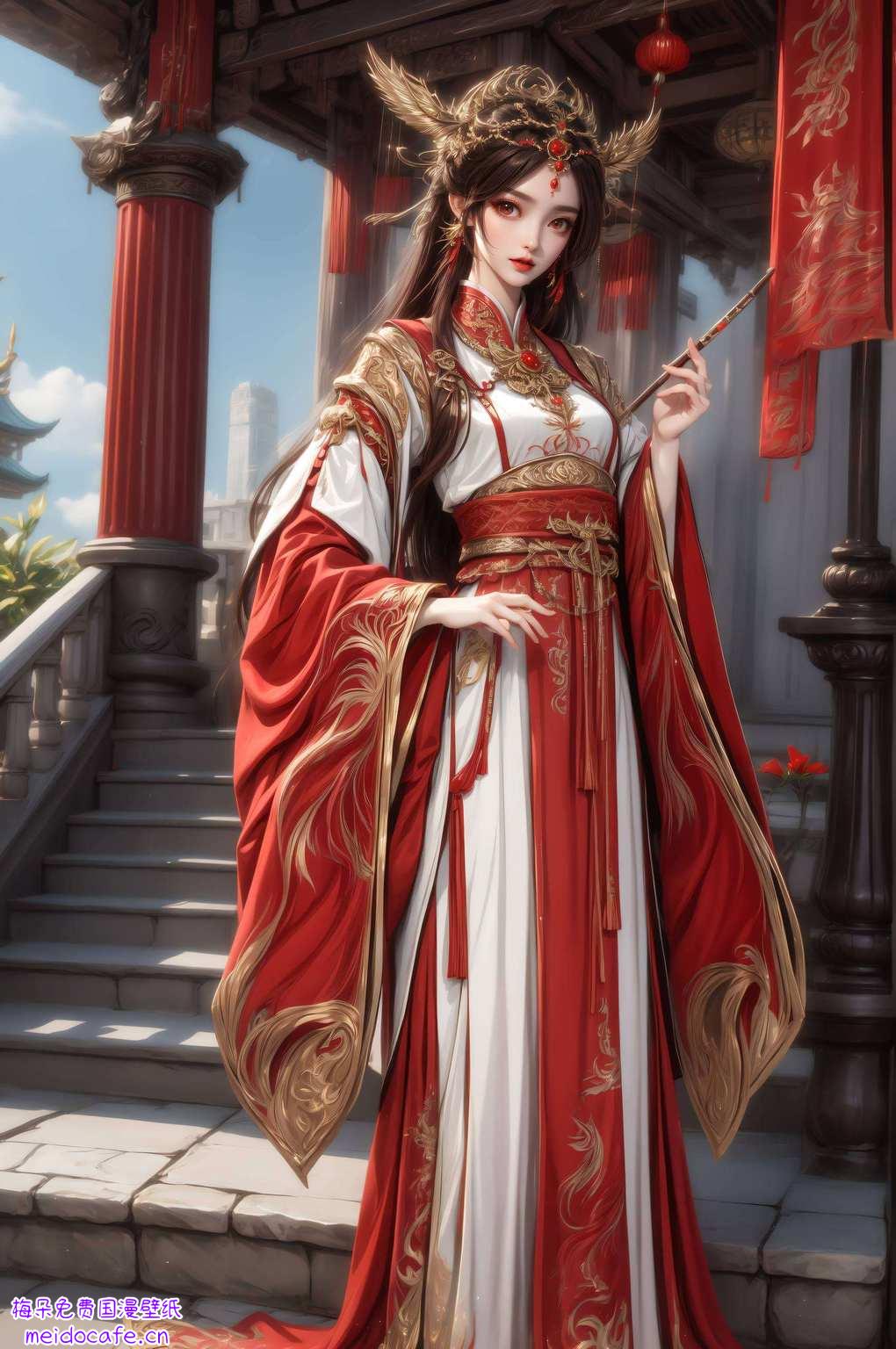 火灵儿以其独特的魅力如同一抹绚烂的烟火