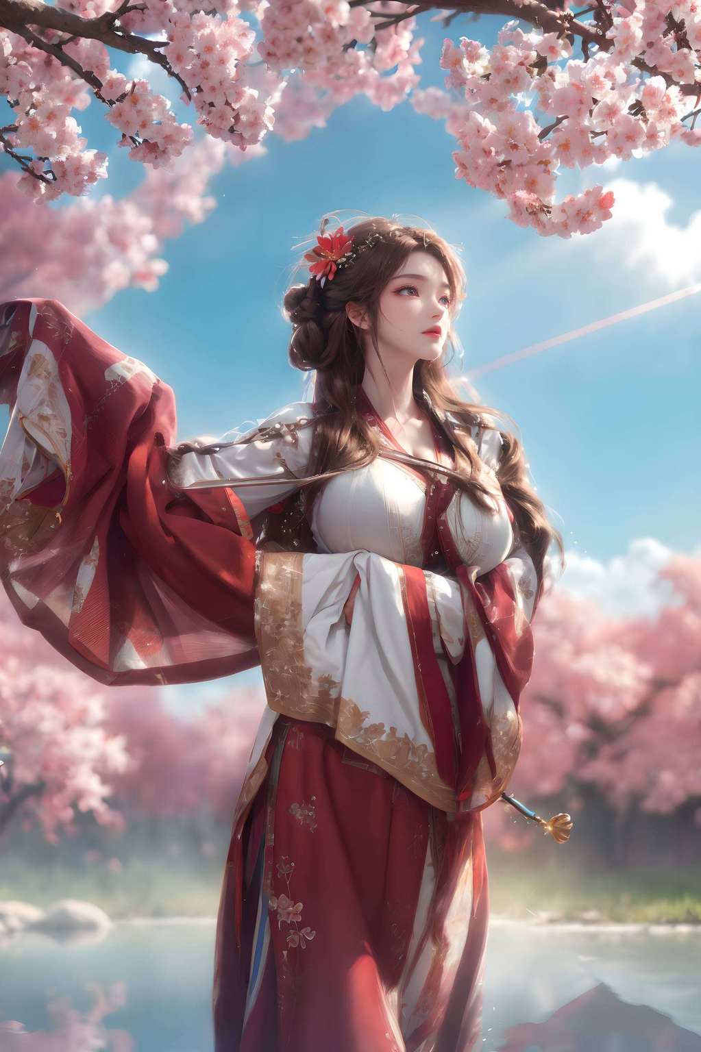 简直是国漫女神的代表！火灵儿壁纸头像动漫图片那叫一个美轮美奂
