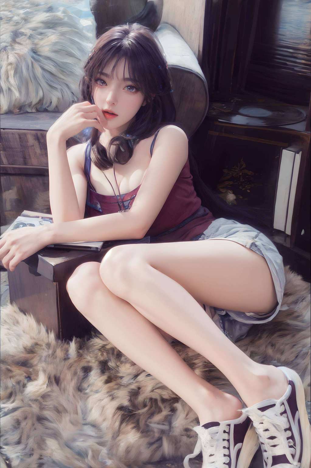 她的每一个转身都让人感叹人生的美好与绚烂仿佛在诉说着：人生如戏