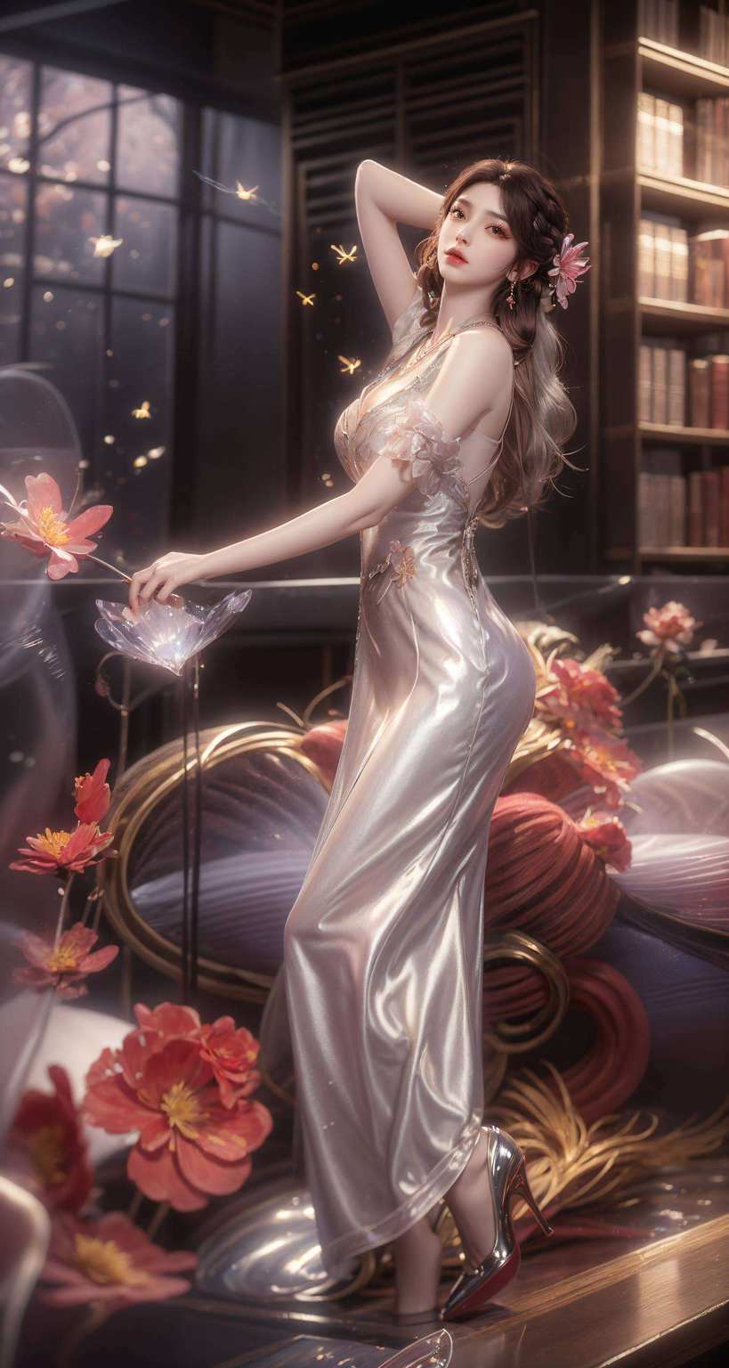 她是完美世界中的绝对C位让人一眼难忘