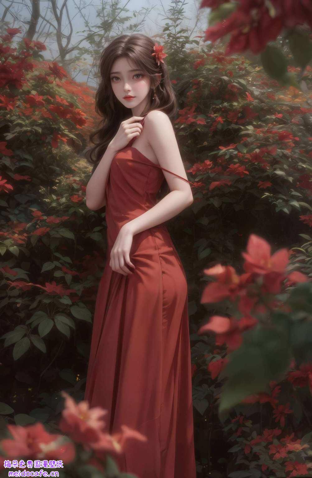 今儿给大家推荐一款绝美的国漫女神——火灵儿！这可不是一般的壁纸嘿