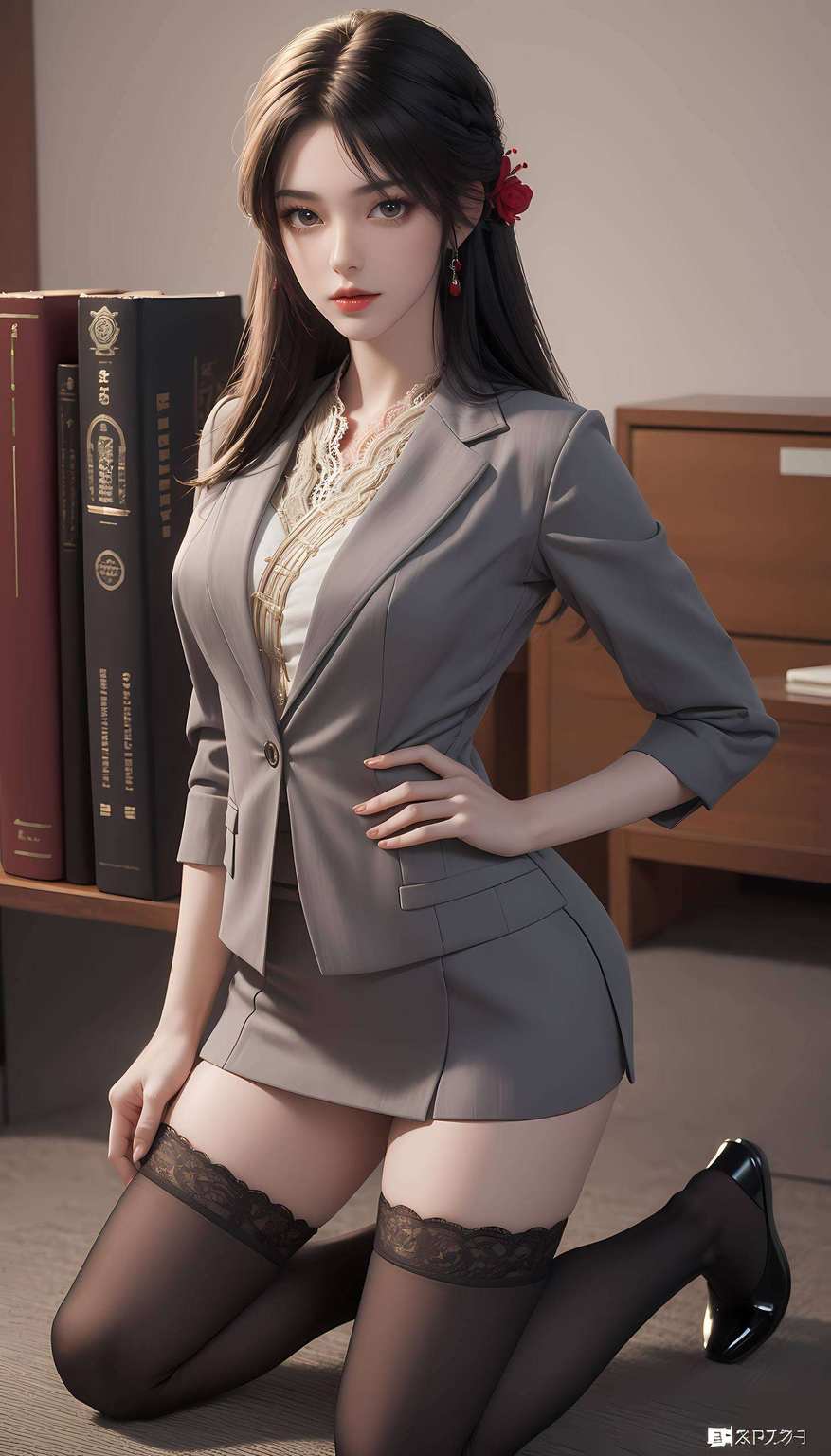 成为了无数人心中的国漫女神如同壁画中的精灵