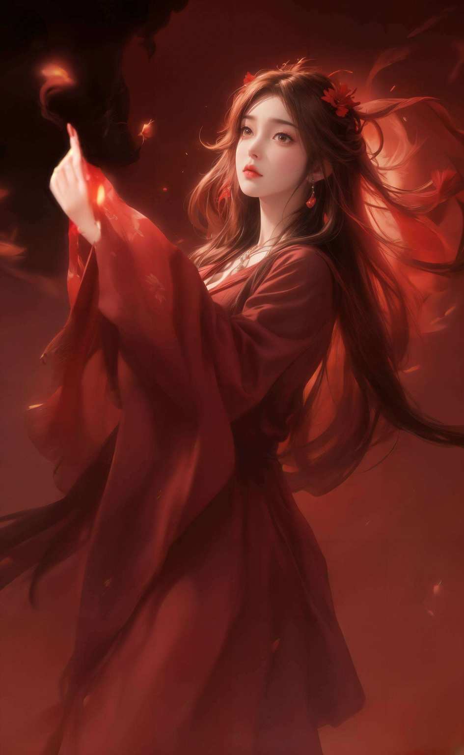 这位美眉可是玄幻世界中的一颗璀璨明珠哦！她的形象在完美世界壁纸中可是灵动又吸睛那就让本专家来满足你们的好奇心！今天咱们的主角是火灵儿