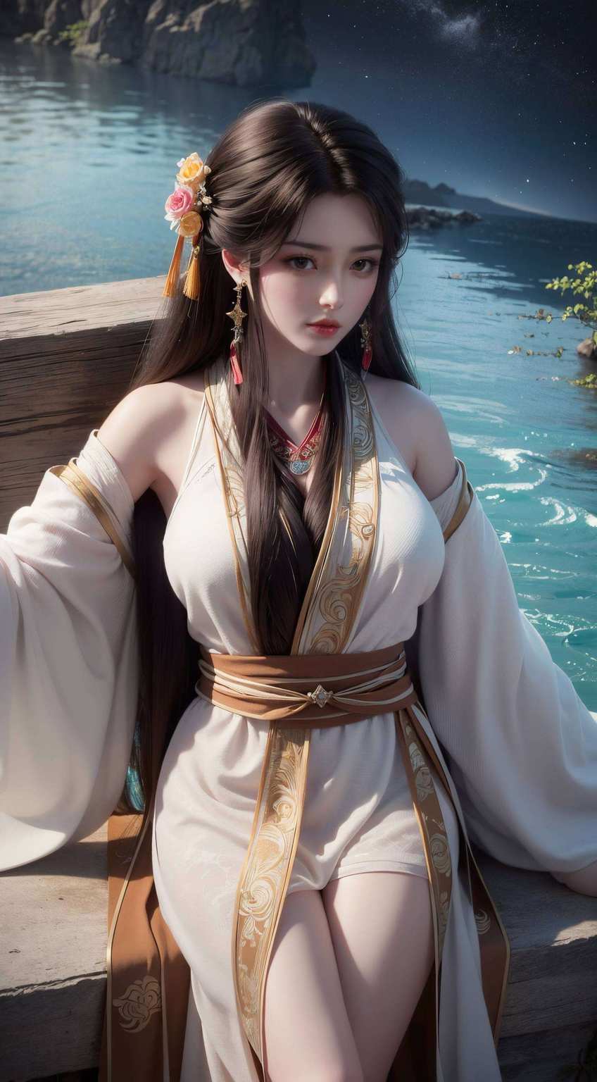 火灵儿那灵动的眼神这壁纸简洁大方