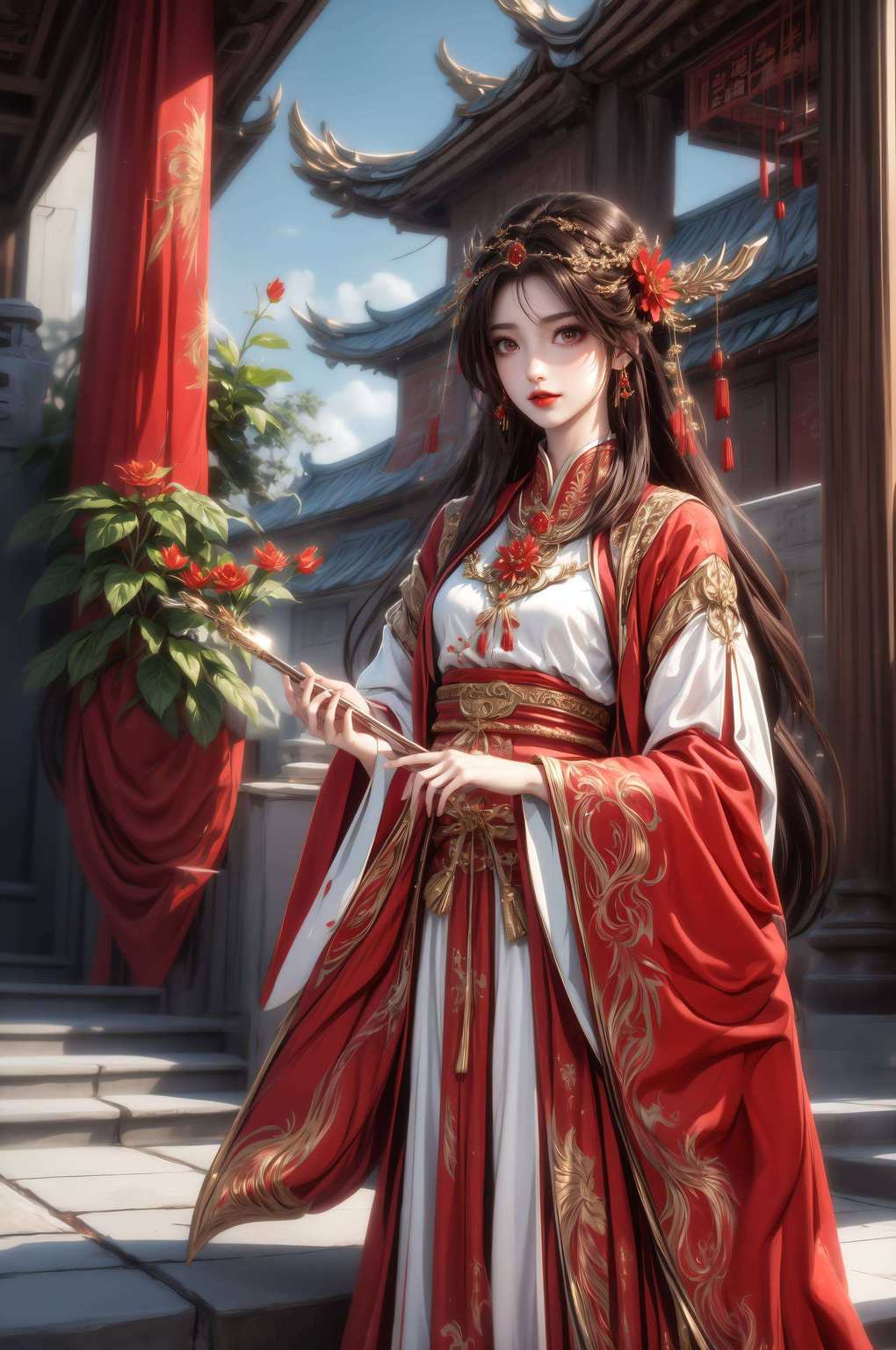 每一次目光触及火灵儿以她的灵动舞姿