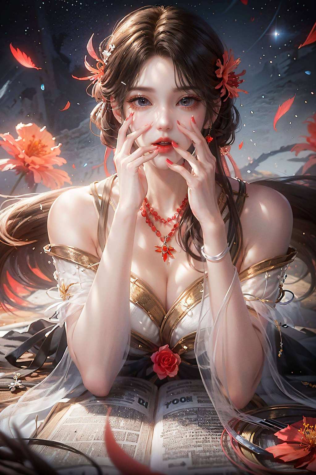 这位国漫美女以其独特的玄幻魅力捕获无数粉丝的心