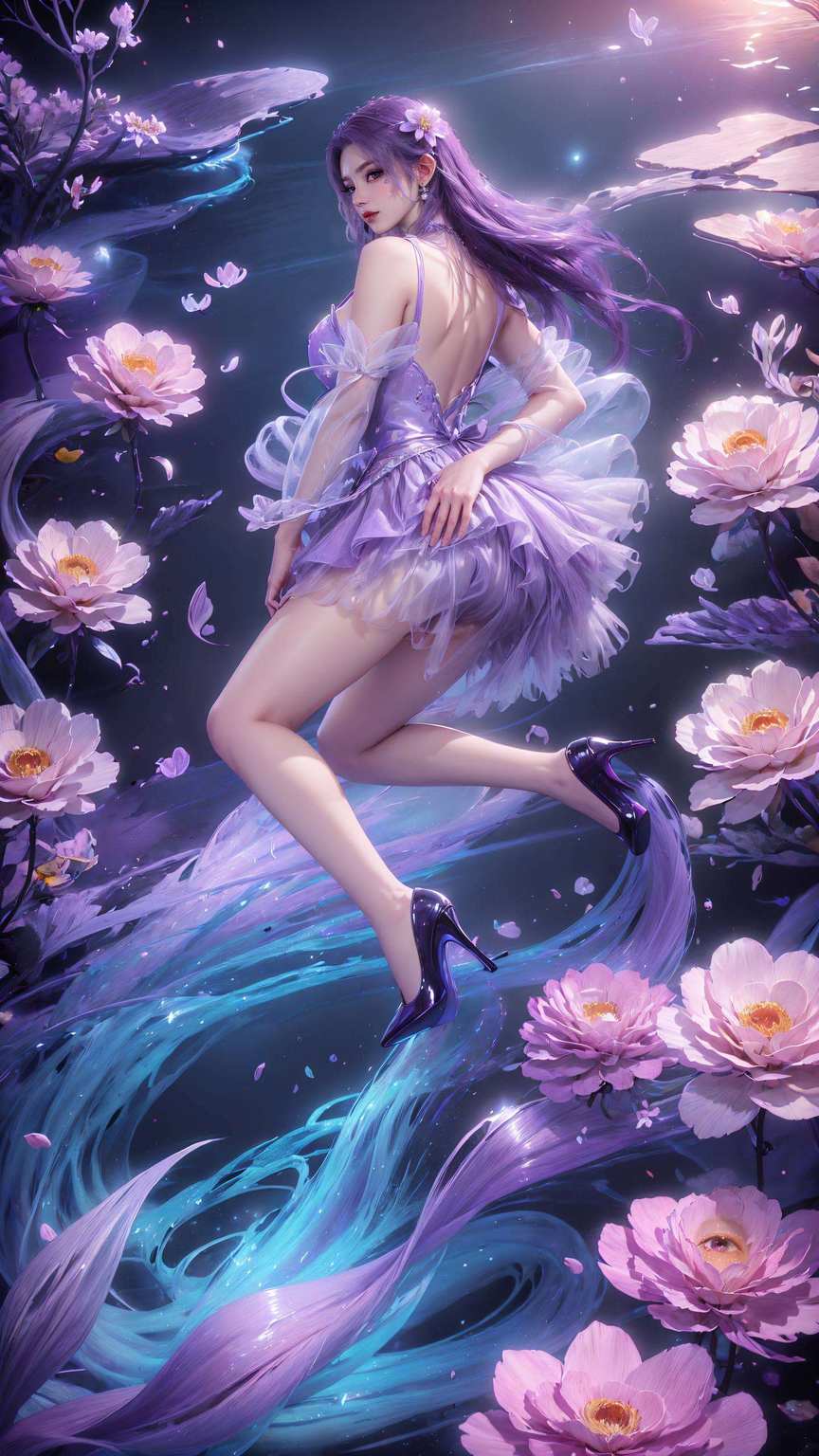 火灵儿让我们在繁华的世界里