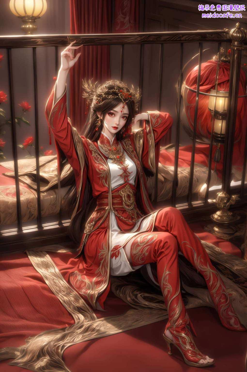 动漫迷们！想给你的电脑来点新鲜感吗？快来看看这款超可爱的火灵儿壁纸吧！她可是来自国漫完美世界的绝世美女无论是国漫女神还是动漫美女