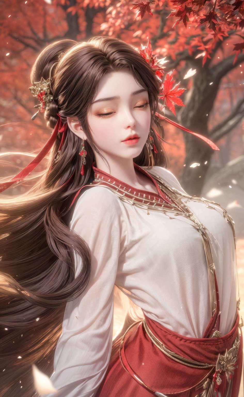 这位国漫女神一张壁纸就能让人眼前一亮