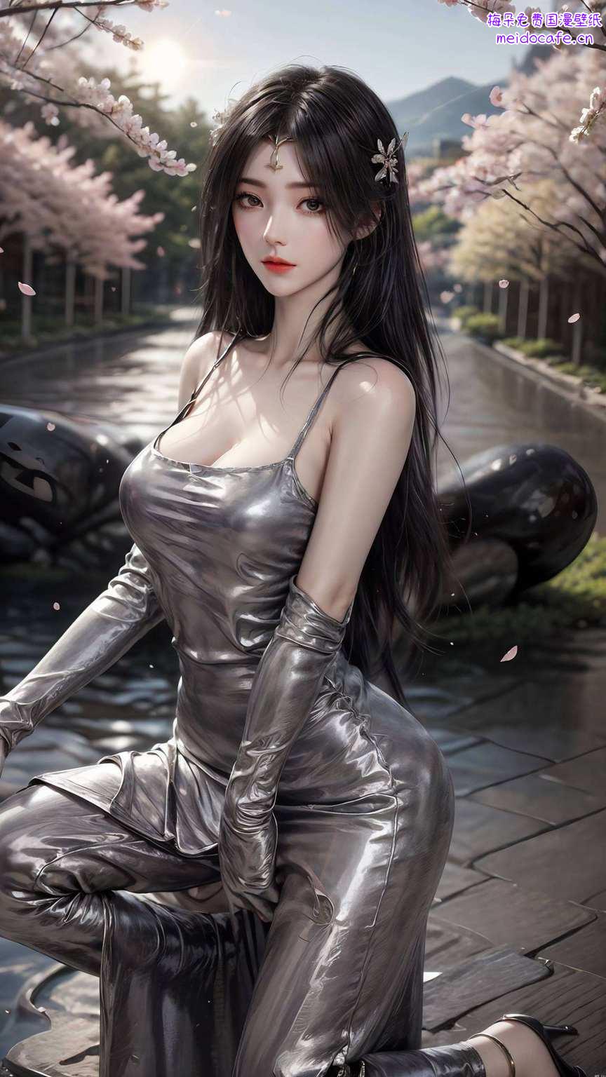 想象一下那些国漫中的女神和美女们