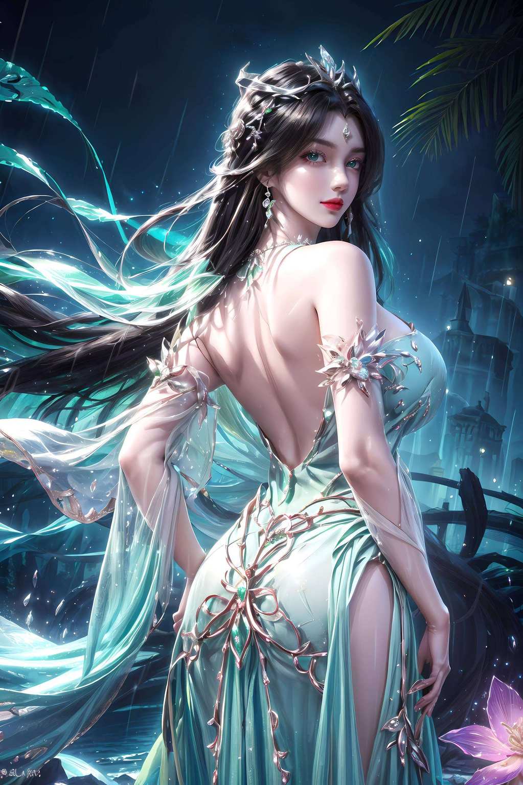 她的每一次挥动完美世界里的守护神
