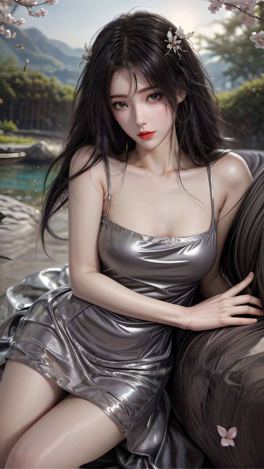 嘻嘻就能看到那完美的身影