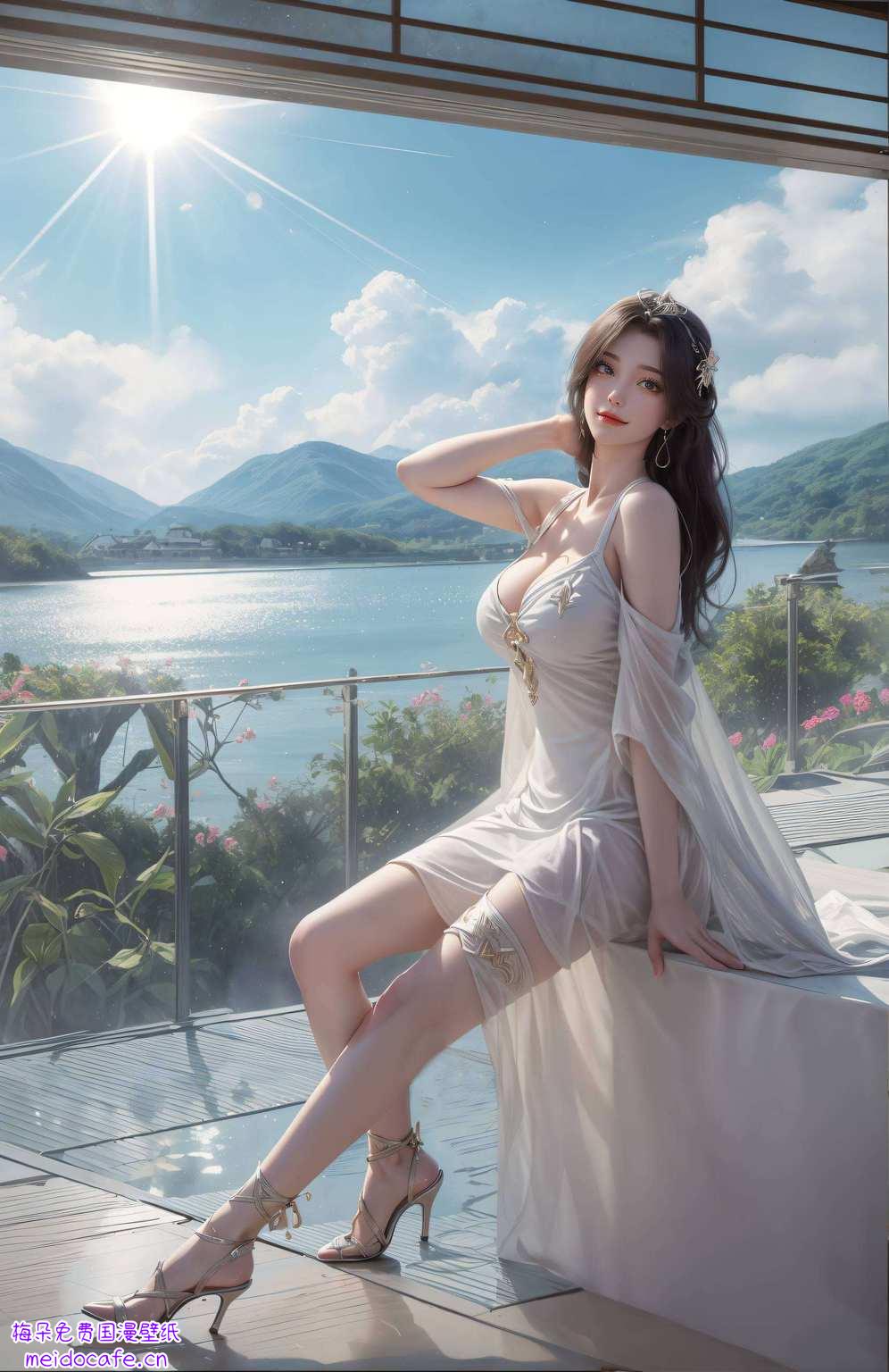 其像映于壁纸国漫女神之光