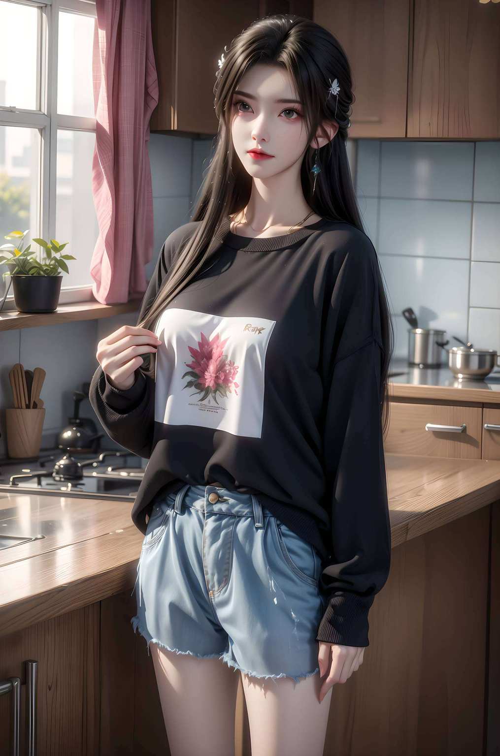 国漫美女风华绝代清漪荡漾