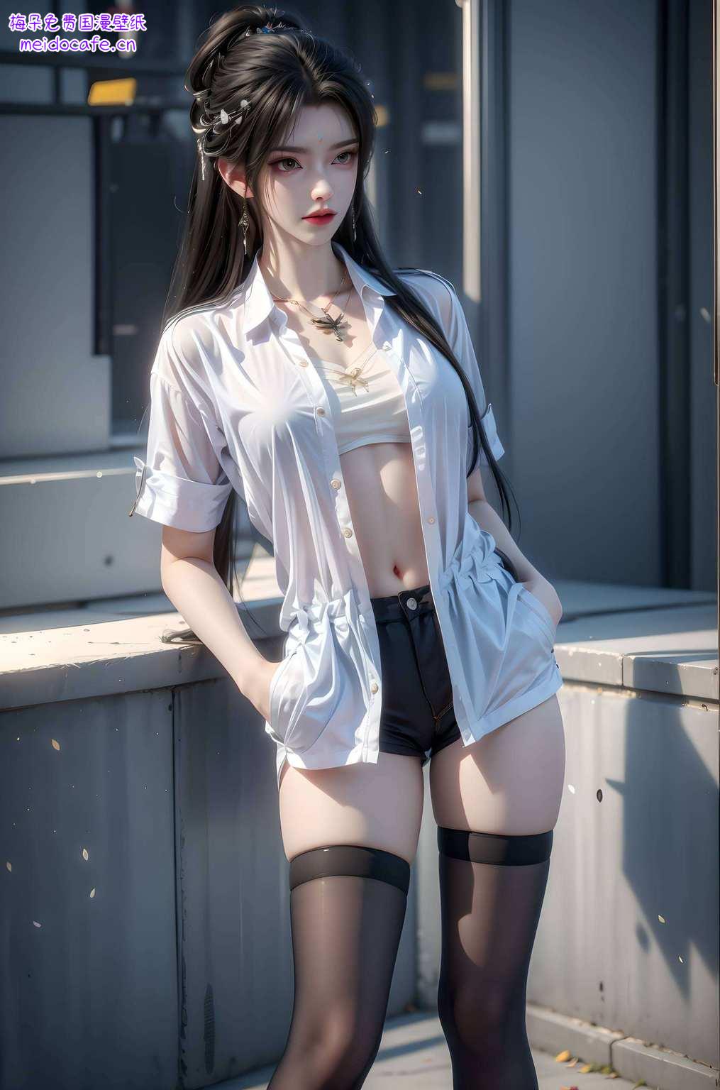 快来看看吧！嘻嘻哈哈简直是动漫界的完美女神！清漪沐浴视频壁纸高清版