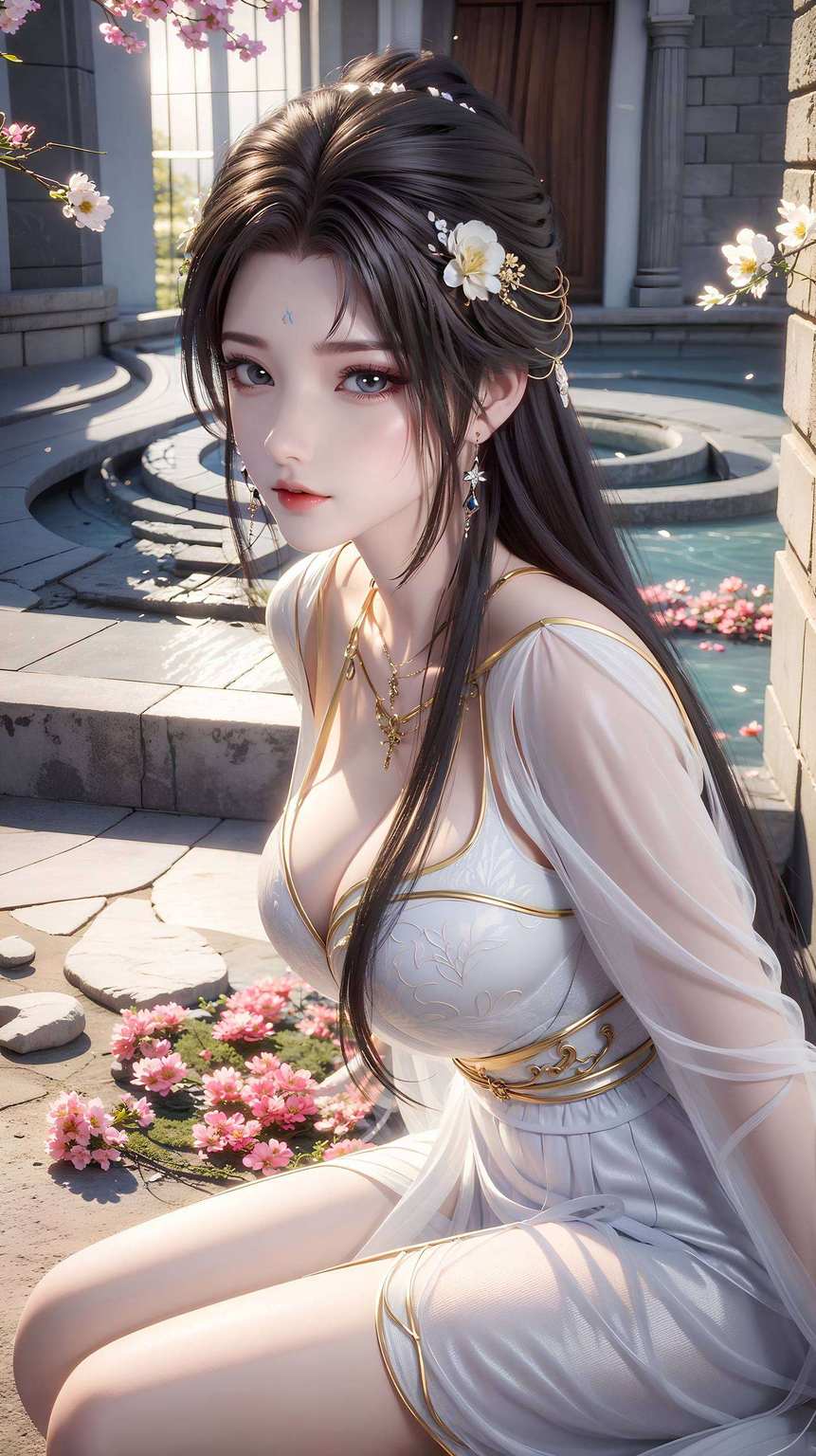 清漪月婵她的高清壁纸如同夜空中最亮的星