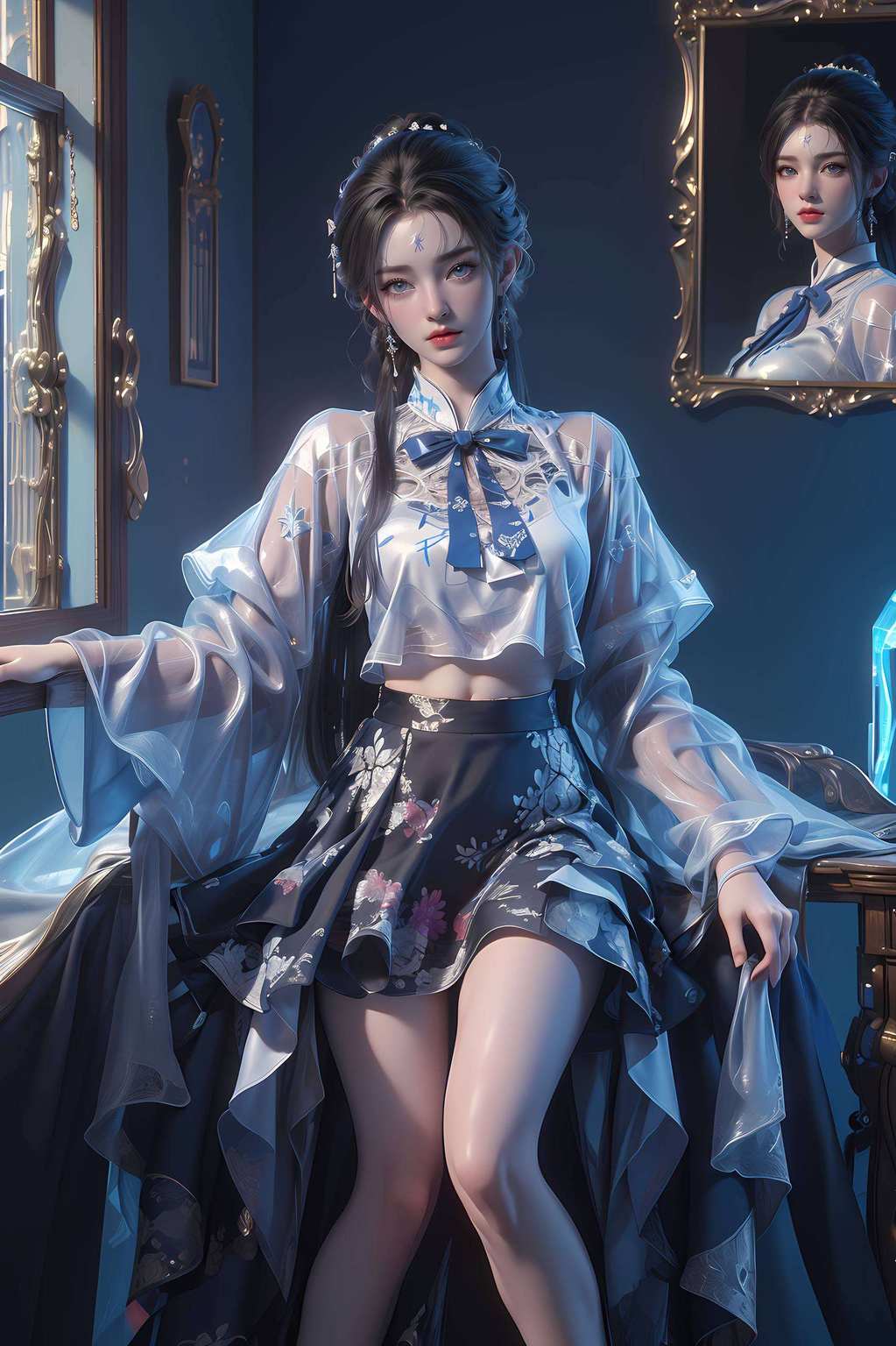 哎哟跟清漪的眼睛一重合