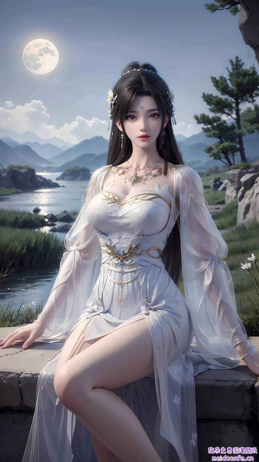 还有完美世界壁纸的玄幻意境简直让人陶醉！😍动漫女神和美女们也不甘示弱