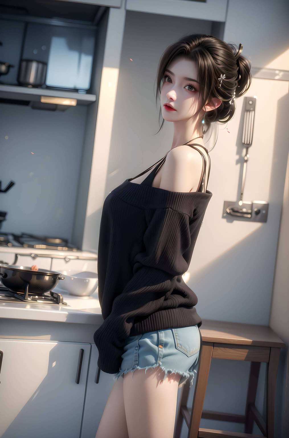 她的身影是动漫美女中的璀璨明星