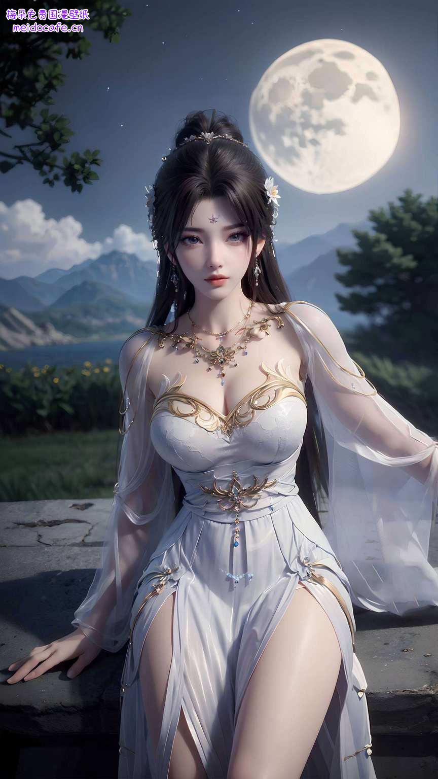 来看看这位完美世界里的平板壁纸清漪吧保证让你的手机瞬间颜值爆表