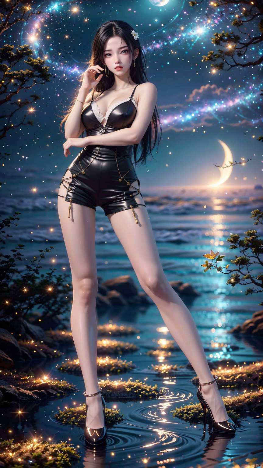 如同梦幻中的仙子漫步在清漪的世界里