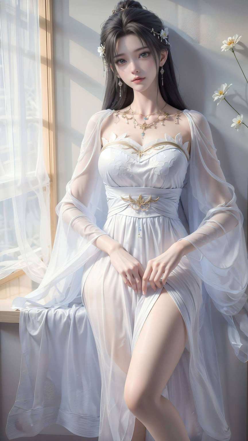 动漫美女清漪翩翩
