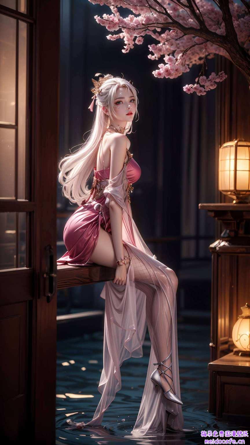 来看看这款超美的天狐仙子壁纸吧！融合了完美世界的玄幻色彩让你的视觉享受一场玄幻盛宴！